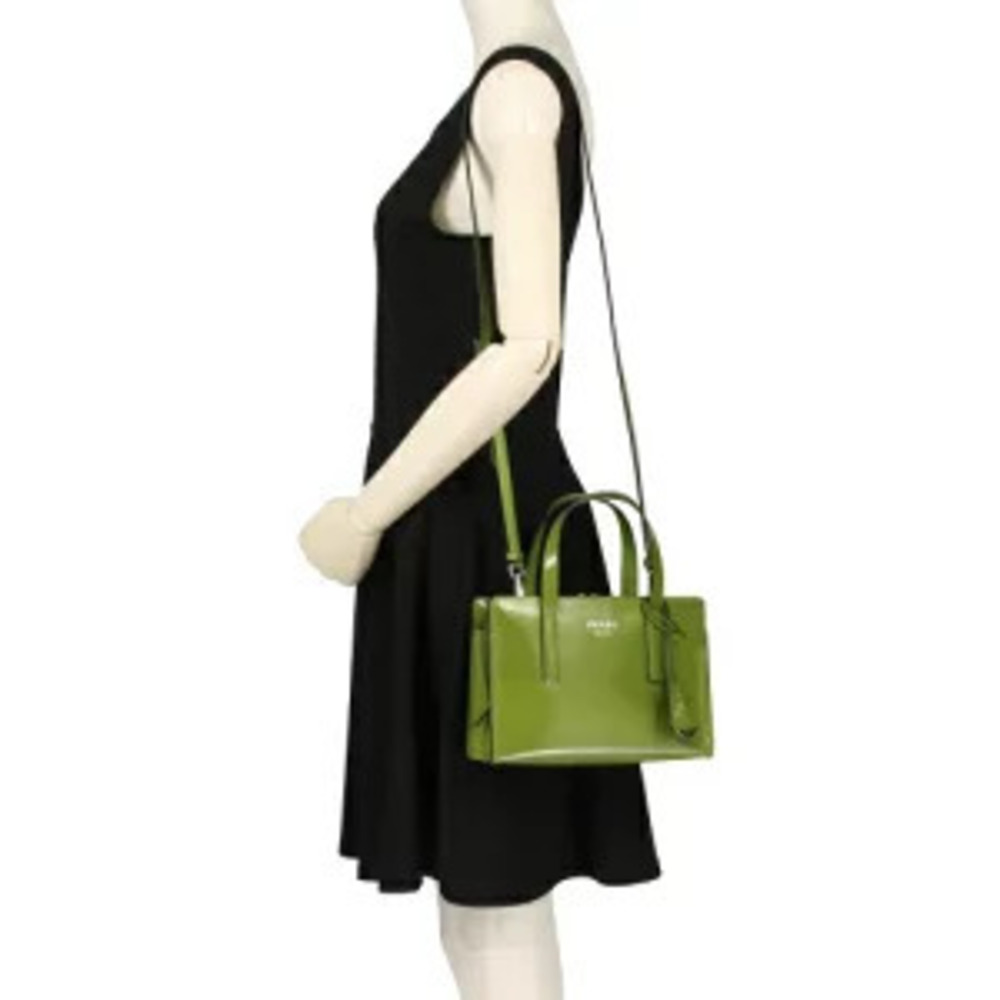 Prada Handbag Re Edition Green Felce N View 5